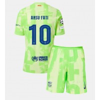 Barcelona Ansu Fati #10 Replica Third Minikit 2024-25 Short Sleeve (+ pants)